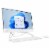 HP 24CB1170 23.8 inch All-in-One Desktop PC - Intel Core i5-1235U - 8GB/512GB - White Perspective: back