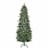 7.5' Fake Unlit Holiday Christmas Tree w/ Snow-Dipped Branches & Metal Stand Perspective: back