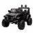 12V Battery Powered Kids Ride On Car Off Road Truck Toy w/ Parent Remote, Black Perspective: back