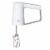 HomCom Electric Hand Blender Perspective: back