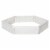 4' x 2' Raised Garden Bed, Plastic Open Planter Box, Veggie Cultivation, White Perspective: back