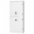 70  Modern Kitchen Pantry Storage Cupboard Cabinet w/ 6-Tier Shelving, White Perspective: back