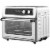 21 QT Air Fryer Toaster Convection Oven w/ Broil, Toast, Thaw & Dehydrator Perspective: back
