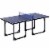 Foldable Ping Pong Table, 2 Table Halves for Party Use, Mid-Size Table Tennis Perspective: back