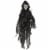 45 Outdoor Halloween Decorations Grim Reaper, Lighted Hanging Ghost Decoration Perspective: back