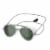 Speedo Adult Goggles Mariner Mirror 14938 - Silver Perspective: back