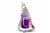 Manna Pilot Bottle - Purple Perspective: back