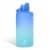 Manna Dual Lid Bottle - Blue Ombre Perspective: back