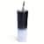 Manna™ Stainless Steel Skinny Tumber - Black Ombre Perspective: back