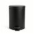Come™Home Round Stainless Steel Trash Can - Black Perspective: back