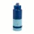 Manna™ Color Block Push™ Bottle - Blue Perspective: back