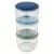Manna™ 3 Piece Round Locking Food Storage Containers Perspective: back