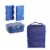 Manna 4 Piece Lunch Kit - Blue Checkers Perspective: back