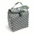 Core Home Manna Buckle Lunch Bag Checkered Green Perspective: back