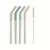 Core Home Reusable Straws & Cleaning Brush Set Perspective: back