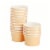 Core™ Home 10-Ounce Paper Snack Cups - Peach Perspective: back
