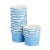 Core Home™ 10-Ounce Paper Snack Cups - Blue Perspective: back
