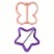 Core Home Butterfly & Star Sandwich Cutters Perspective: back