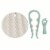 Core Home Sure Grip Jar & Bottle Openers 3 Piece Set Perspective: back