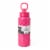 Manna™ Push™ Stainless Steel Bottle - Pink Checkers Perspective: back