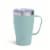 Manna™ Cozy™ Stainless Steel Coffee Mug - Green Powder Coat Perspective: back