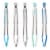 Core™ Home 12 Inch Slotted Turner Tong - Assorted Perspective: back