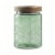 Core Kitchen Acacia & Glass Storage Jar - Misty Marsh Perspective: back
