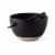 Core Kitchen Black Noodle Bowl & Chopsticks Perspective: back