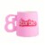 Barbie Logo Mug - Pink Perspective: back