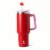 Manna Valentines™ Atlas Stainless Steel Tumbler - Red Perspective: back