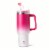 Manna Valentines™ Atlas Tumbler Stainless Steel - Pink Ombre Perspective: back