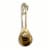 Core Home™ 4 Piece Gold Measuring Spoon Set Perspective: back