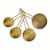 Core Home™ Gold Measuring Cup Set Perspective: back