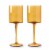 Core™ Home Wine Glass - Amber Perspective: back