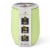 Manna™ Studded Wine Tumbler - Light Green Perspective: back