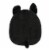 Squishmallows 12" Black and White Border Collie Plush Toy Perspective: back