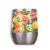 Creative Products Citrus Pattern 11 oz. Stainless Steel Wine Tumbler Perspective: back