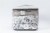 Ellen Tracy 4 Piece Comforter Set - Grey Floral Perspective: back