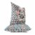 Heavenly Hand Indoor/Outdoor Pillow in Gray 28x28 Perspective: back