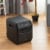 Costway Portable Electric Space Heater 1500W 12H Timer LED Remote Control Room Office Perspective: back