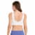 Jockey® Seamfree® Stretch Tank Strap Bralette Perspective: back