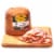 Grab & Go Eckrich Honey Ham Fresh Sliced Deli Meat Perspective: back