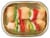 Home Chef Chicken Kabobs with Onion & Bell Pepper Perspective: back