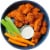 Home Chef Hot Frank's Buffalo Boneless Chicken Wings Perspective: back