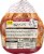 Foster Farms Uncooked Brined & Seasoned Whole Turkey Perspective: back