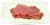 Boar's Head Cajun Style Oven Roast Beef Fresh Sliced Deli Meat Perspective: back