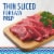 Kroger Mercado Thin Sliced Beef Bottom Round Steak Perspective: back