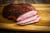 Double L Naturally Hardwood Smoked Honey Glazed Bottom Round Ham Perspective: back