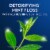 Oral-B Glide Detoxifying Mint infused with Tea Tree Oil Dental Floss Picks Perspective: back