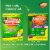 Children's Zyrtec 24 Hour Allergy Relief Dye-Free Chewable Tablets Cetirizine HCl 10 mg Grape Flavor Perspective: back